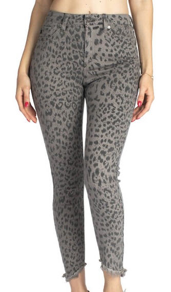 KanCan Leopard Skinny Jeans