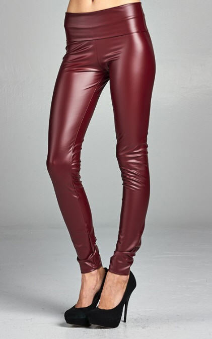 Faux Leather Leggings
