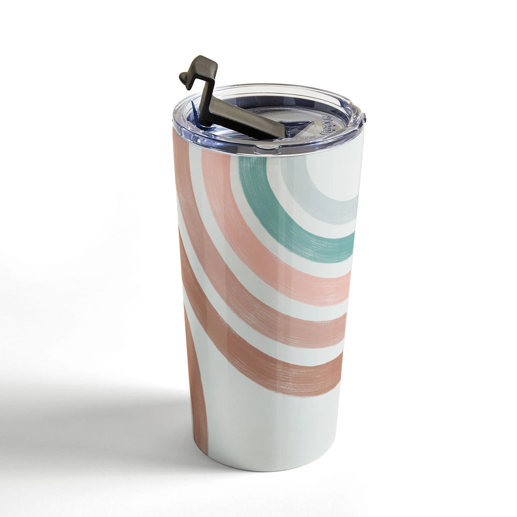 Retro Rainbow Tumbler