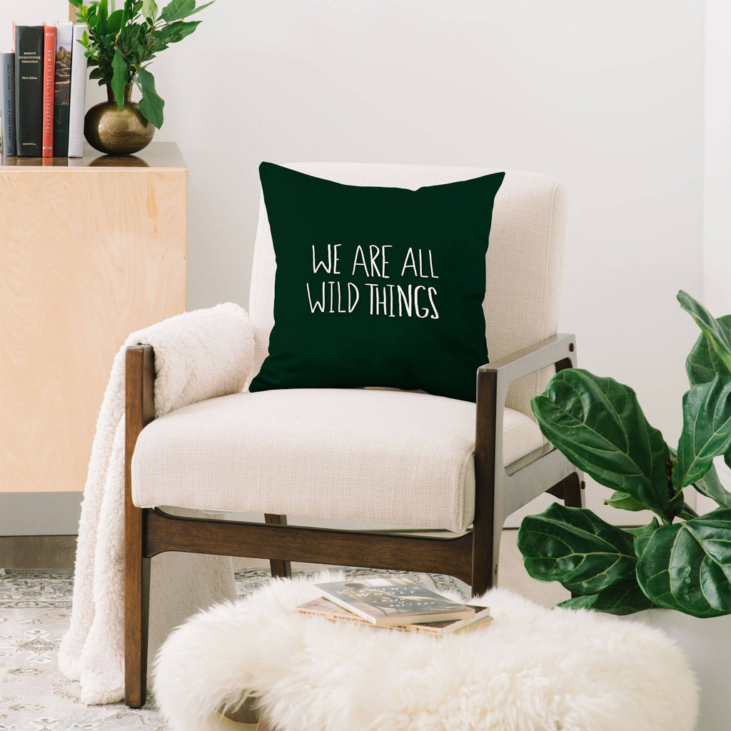 Wild Things Throw Pillow