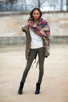 Classic Plaid Blanket Scarf
