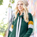 Varsity Stripe Hacci Tunic