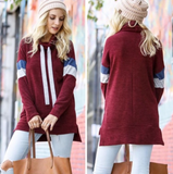 Varsity Stripe Hacci Tunic