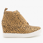 Zoey Wedge Sneaks Cheetah