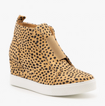 Zoey Wedge Sneaks Cheetah