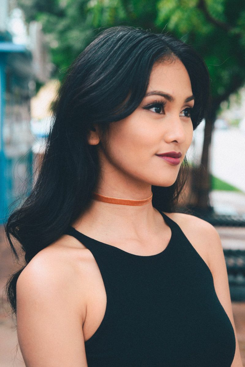 Velvet Choker Skinny