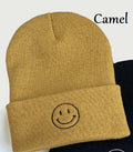 Smiley Face Knit Beanies