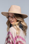 Wool Panama Hat Beige