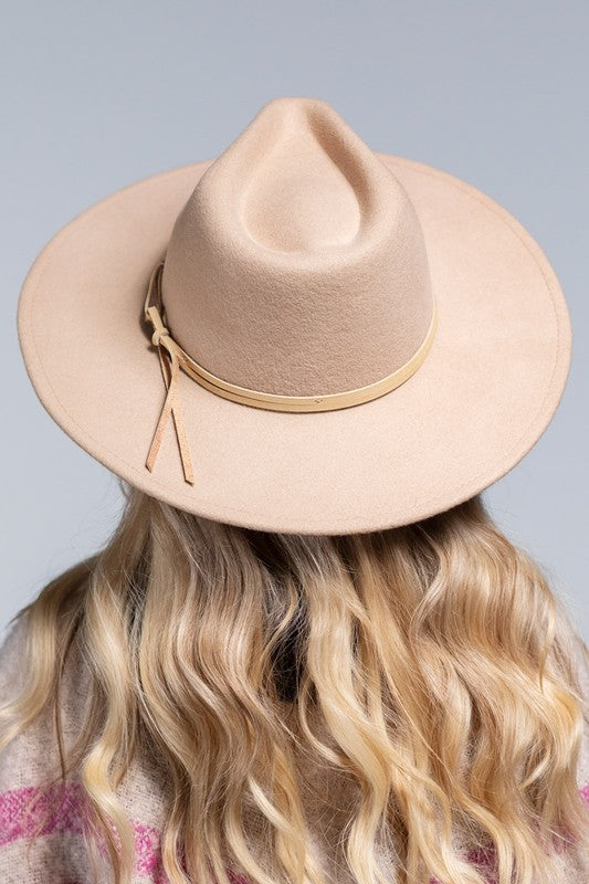 Wool Panama Hat Beige