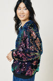 Donna Velvety Sequin Pullover