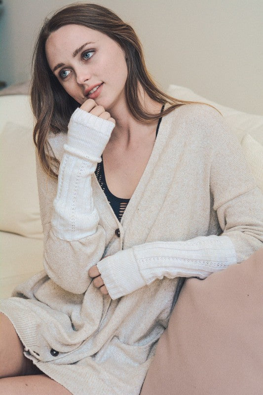 Sweater Knit Arm Warmers