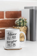 Autumn Skies Pumpkin Pies Mug