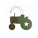 Tractor Metal Ornament