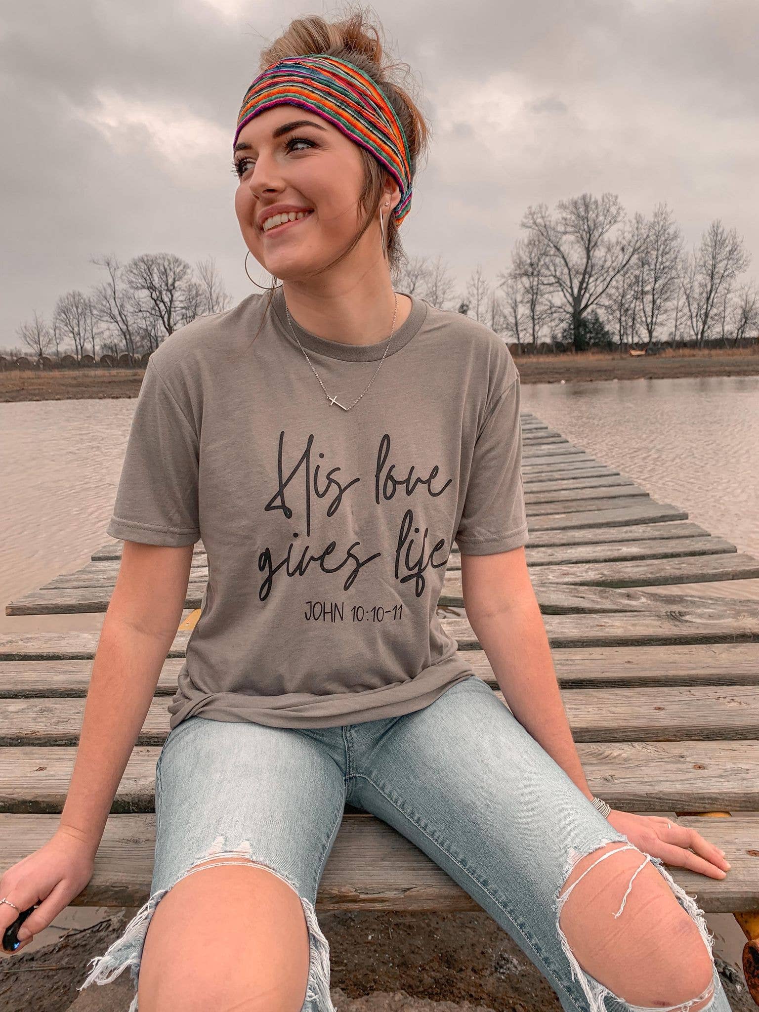 His Love Gives Life Tee