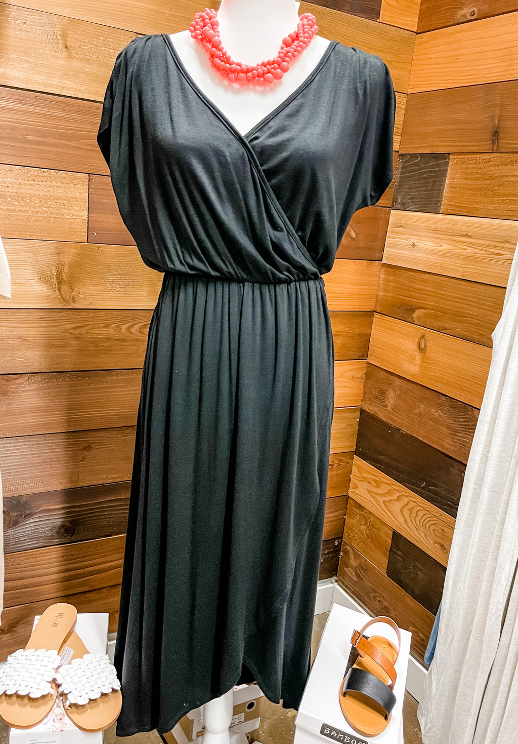Keaton Jersey Tulip Dress