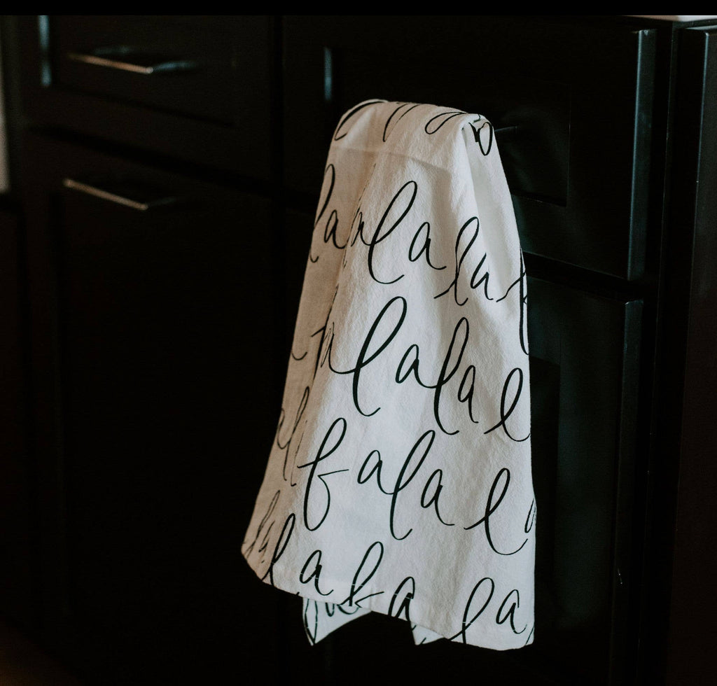 Fa La La La La Tea Towel