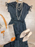 Keaton Jersey Tulip Dress