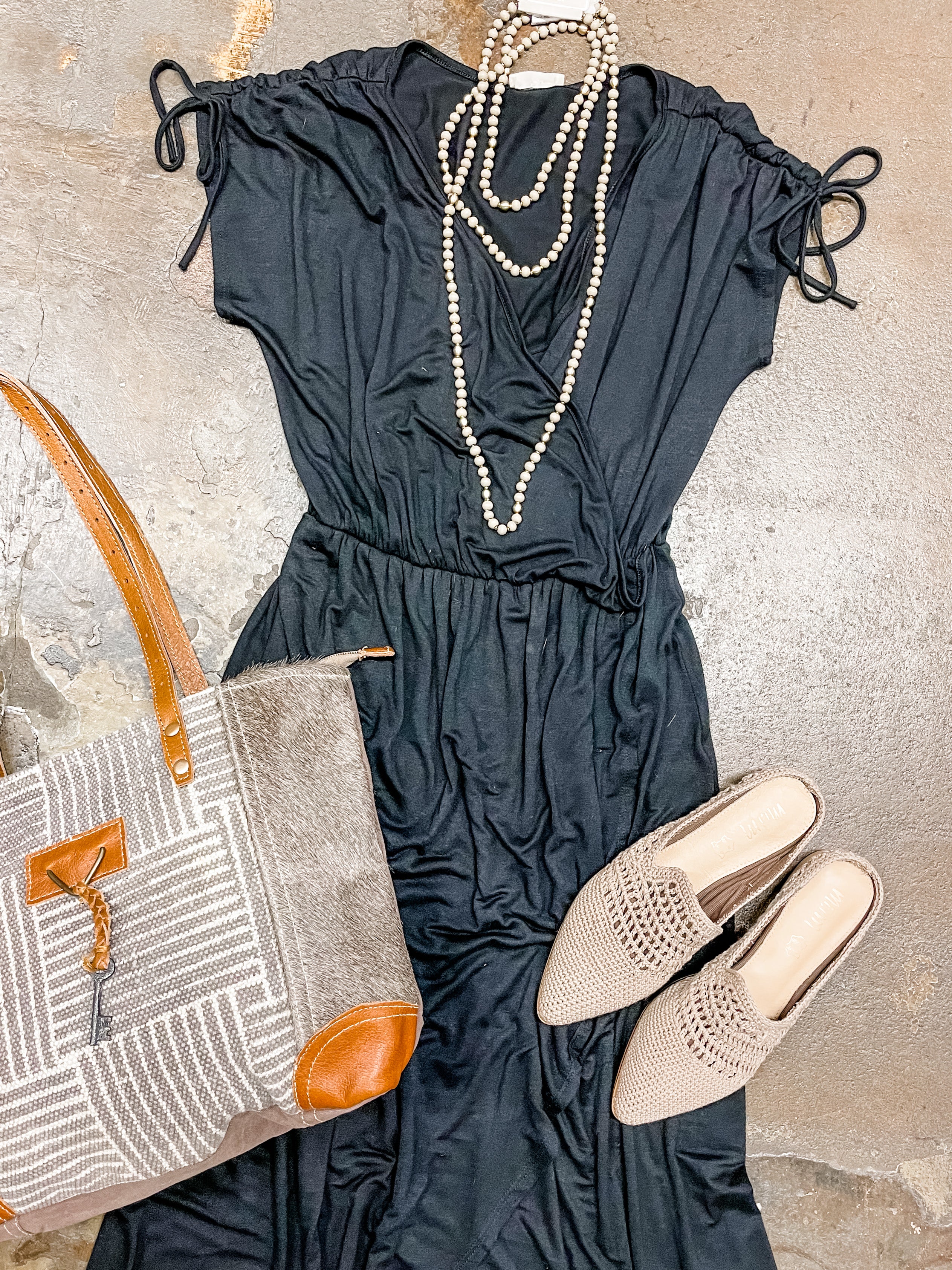 Keaton Jersey Tulip Dress