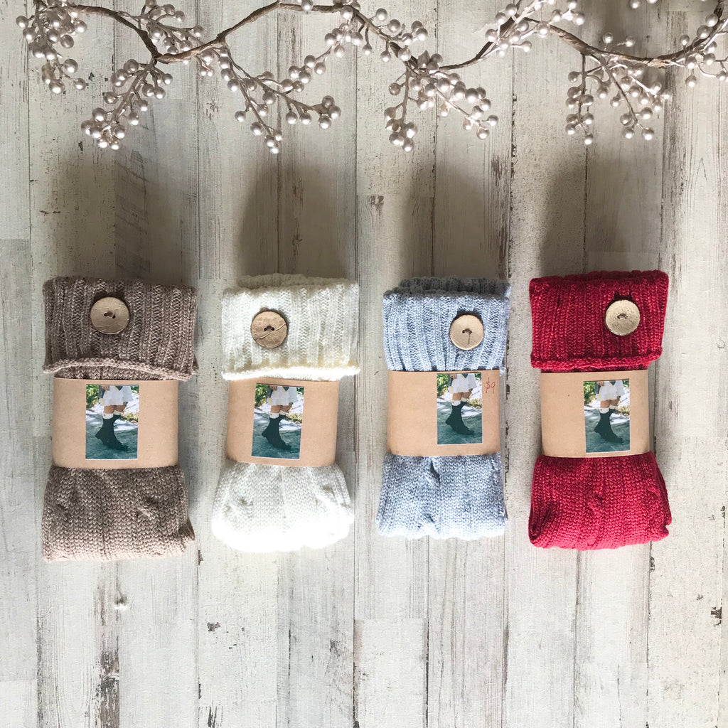 Button Cuff Leg Warmers