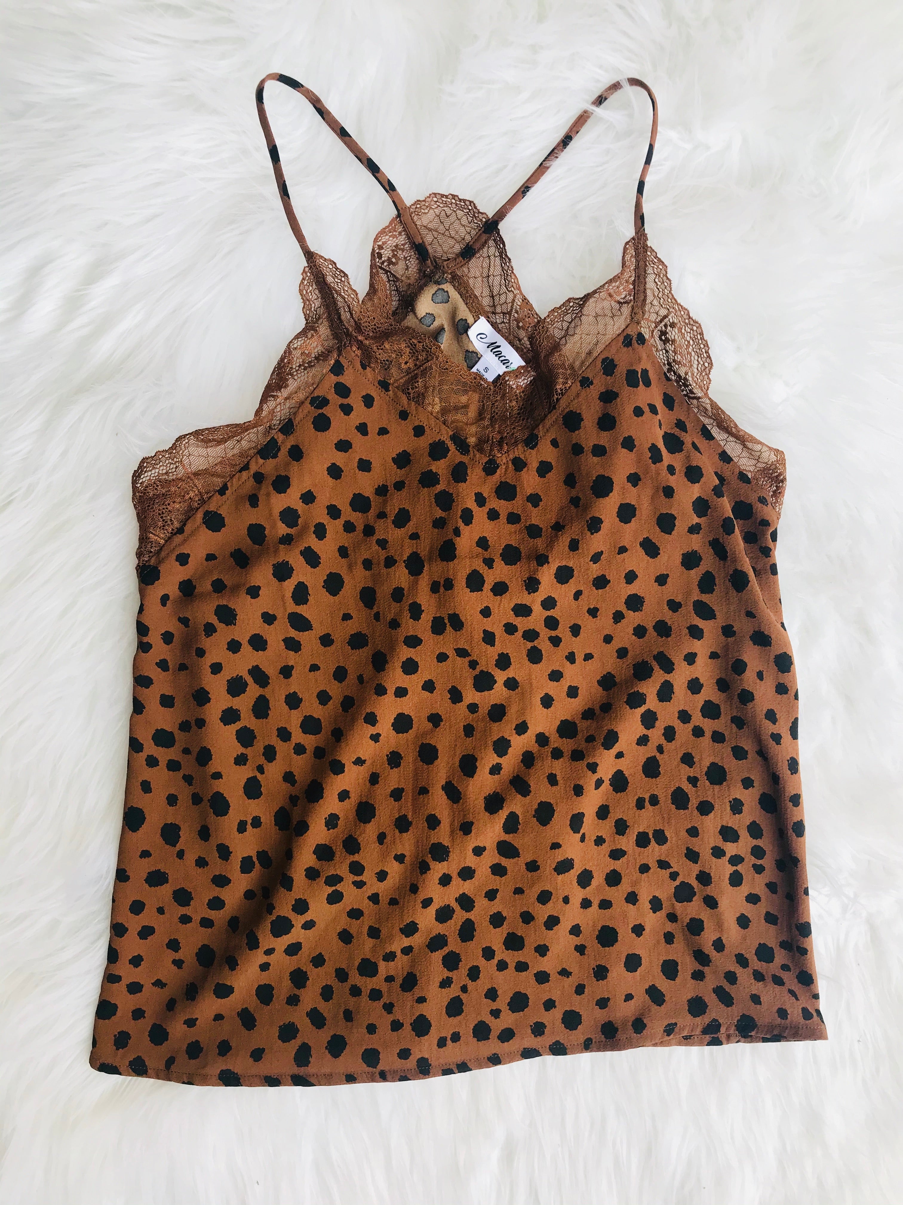 Nora Lace Camisole Tank