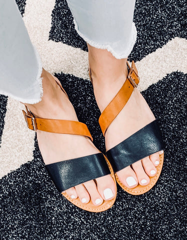 Chloe Two-Toned Sandals