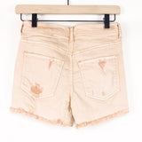 Henley Destroyed Cutoffs Mauve